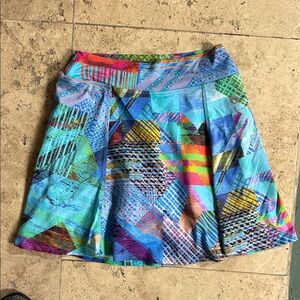 Colorful Dona Jo Women's Tennis Skirt